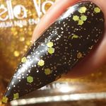 Buy Bella Voste Gold Glitter Nail Paint 61 GL (10 ml) - Purplle
