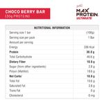 Buy RiteBite Max Protein Ultimate Choco Berry Bar (100 g) Pack of 1 - Purplle