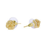 Buy Golden Peacock Gold Colour Flower&star Shape Earrings & Rings (12 Pcs) - Purplle