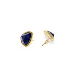 Buy Golden Peacock Gold Round Round Shape Decorated Earrings&rings Set (12 Pcs) - Purplle