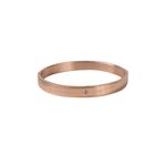 Buy Golden Peacock Rose Gold Plated Stainless Steel Men Bracelet - Purplle
