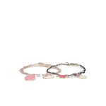 Buy Golden Peacock Set of 5 Charm Bracelets - Purplle