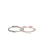 Buy Golden Peacock Set of 5 Charm Bracelets - Purplle