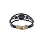 Buy Golden Peacock Black Gemini Shine Unisex Band/Bracelet - Purplle