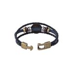 Buy Golden Peacock Black Gemini Shine Unisex Band/Bracelet - Purplle