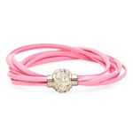 Buy Golden Peacock Pink Bracelet - Purplle