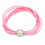 Buy Golden Peacock Pink Bracelet - Purplle