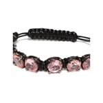 Buy Golden Peacock Black Beaded Macrame Bracelet - Purplle
