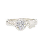 Buy Golden Peacock Silver Plated Finger Ring - Purplle