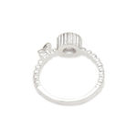 Buy Golden Peacock Silver Plated Finger Ring - Purplle