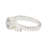 Buy Golden Peacock Silver Plated Finger Ring - Purplle