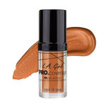 Buy L.A. Girl pro Coverage HD Foundation-Warm Caramel 28 ml - Purplle