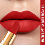 Buy NY Bae Runway Matte Lipstick | Infused With Argan Oil | Red | Moisturising | Long Lasting | Light weight- Designer Spotlight 2 (4.5 gm) - Purplle
