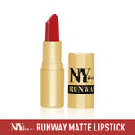 Buy NY Bae Runway Matte Lipstick | Infused With Argan Oil | Red | Moisturising | Long Lasting | Light weight- Designer Spotlight 2 (4.5 gm) - Purplle