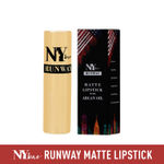 Buy NY Bae Runway Matte Lipstick | Infused With Argan Oil | Red | Moisturising | Long Lasting | Light weight- Designer Spotlight 2 (4.5 gm) - Purplle