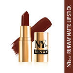 Buy NY Bae Runway Matte Lipstick | Infused With Argan Oil | Maroon | Moisturising | Long Lasting | Light weight- Glitterati 7 (4.5 g) - Purplle