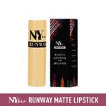 Buy NY Bae Runway Matte Lipstick | Infused With Argan Oil | Purple | Moisturising | Long Lasting | Light weight- Featured Look 13 (4.5 g) - Purplle