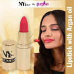 Buy NY Bae Runway Matte Lipstick | Infused With Argan Oil | Pink | Moisturising | Long Lasting | Light weight- Play Up 14 (4.5 g) - Purplle