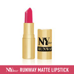 Buy NY Bae Runway Matte Lipstick | Infused With Argan Oil | Pink | Moisturising | Long Lasting | Light weight- Play Up 14 (4.5 g) - Purplle