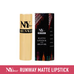 Buy NY Bae Runway Matte Lipstick | Infused With Argan Oil | Pink | Moisturising | Long Lasting | Light weight- Play Up 14 (4.5 g) - Purplle