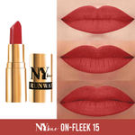 Buy NY Bae Runway Matte Lipstick | Infused With Argan Oil | Red | Moisturising | Long Lasting | Light weight- On Fleek 15 (4.5 g) - Purplle