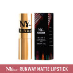 Buy NY Bae Runway Matte Lipstick | Infused With Argan Oil | Moisturising | Long Lasting | Light weight- Rehearsal Look 19 (4.5 gm) - Purplle