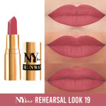Buy NY Bae Runway Matte Lipstick | Infused With Argan Oil | Moisturising | Long Lasting | Light weight- Rehearsal Look 19 (4.5 gm) - Purplle