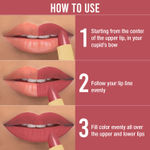 Buy NY Bae Runway Matte Lipstick | Infused With Argan Oil | Moisturising | Long Lasting | Light weight- Rehearsal Look 19 (4.5 gm) - Purplle