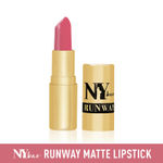 Buy NY Bae Argan Oil Infused Matte Lipstick, Runway Range, Pink - Stage Wear 20 (4.5 g) - Purplle