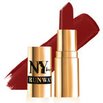 Buy NY Bae Runway Matte Lipstick | Infused With Argan Oil | Red | Moisturising | Long Lasting | Light weight- Showstopper 5 (4.5 g) - Purplle
