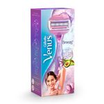 Buy Gillette Venus Comfortglide Hair Removal Razor for Women with Avocado Oils & Body Butter, Freesia Scent, 1 Pc - Purplle