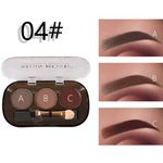 Buy Miss Rose Professional Make Up Eyebrow Powder & Eyebrow Cream (7402-045M4) (6 g) - Purplle