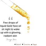 Buy Natural Vibes Gold Beauty Oil - Elixir For Face Lips Neck and Peaceful Sleep - 15 ml - Purplle