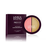 Buy Lotus Make-Up Proedit Silk Touch Blush Highlighter Duo Exotic Crush BH01 | With Japanese Sakura & Vitamin E | 12g - Purplle