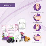 Buy Lotus Herbals Whiteglow Knee & Elbow Whitening Regimen (Exfoliator & Moisturising Cream) - Purplle