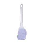 Buy Paco Milano Loofah Infused Body Back Scrubber With Big Handle - Purplle