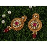 Buy Kord Store Traditional American Diamond Jhumki Earrings for Women and Girls KSEAR70090 - Purplle