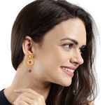 Buy Kord Store Traditional American Diamond Jhumki Earrings for Women and Girls KSEAR70090 - Purplle