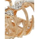 Buy Crunchy Fashion Golden Mini Crystal Claw Clamp Clip - Purplle
