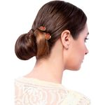 Buy Crunchy Fashion Rapidsflow Bridal Flower Hair Pins - Purplle