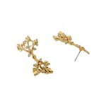 Buy Crunchy Fashion Gold Plated Artistic Necklace Set - Purplle