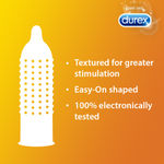 Buy Durex Condoms, Extra Dots- 3s - Purplle