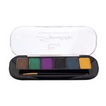 Buy Blue Heaven Signature - Professional Vibrant 6 in1 Eyeshadow Palette (01) - Matte(8 g) - Purplle