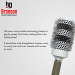 Buy Bronson Professional Ceramic barrel brush - 45mm - Purplle