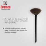 Buy Bronson Professional Fan Brush - Purplle