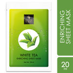 Buy Good Vibes White Tea Enriching Sheet Mask | Brightening, Moisturizing, Hydrating | No Animal Testing (20 ml) - Purplle