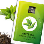 Buy Good Vibes White Tea Enriching Sheet Mask | Brightening, Moisturizing, Hydrating | No Animal Testing (20 ml) - Purplle