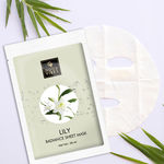 Buy Good Vibes Lily Radiance Sheet Mask | Deep Pore Cleansing, Rejuvenating | No Animal Testing (20 ml) - Purplle