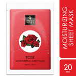 Buy Good Vibes Rose Moisturizing Sheet Mask | Lightweight, Antioxidant, Nourishing | No Animal Testing (20 ml) - Purplle