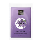 Buy Good Vibes Lavender Hydrating Sheet Mask | Light-weight, Soothing, Brightening, No Animal Testing (20 ml) - Purplle